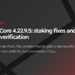 ReddCoin Core 4.22.9.5: staking fixes and download verification